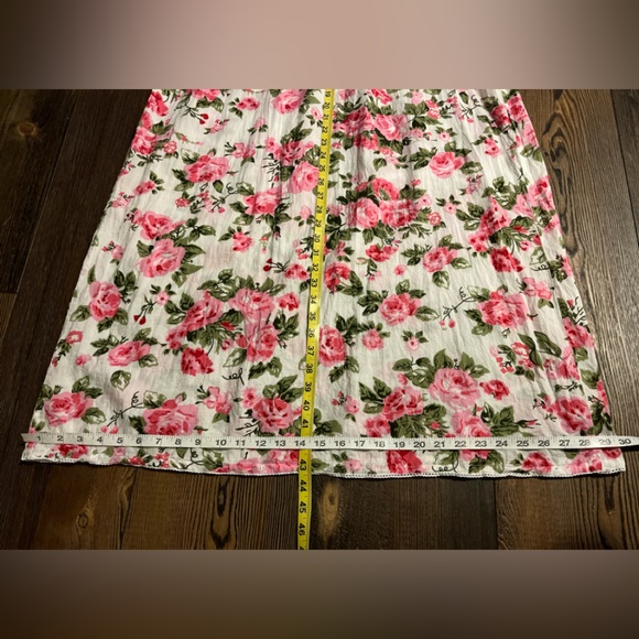 COLLECTIONS ETC. 100% Cotton Floral Nightgown w/ Matching Robe Size M - Picture 7 of 8